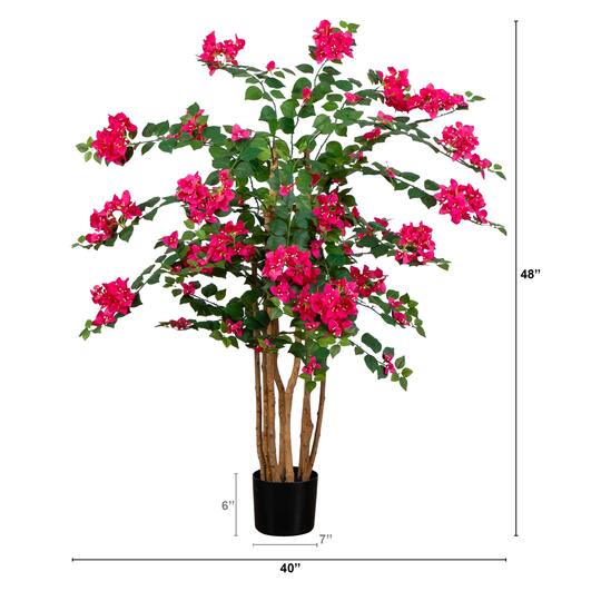 4ft. Artificial Deluxe Bougainvillea Tree
